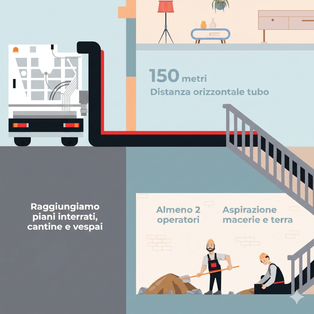 Camion bianco Landing escavatore PEP